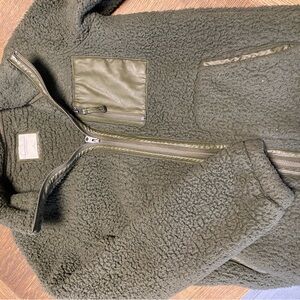 Abercrombie & Fitch Soft Olive Jacket